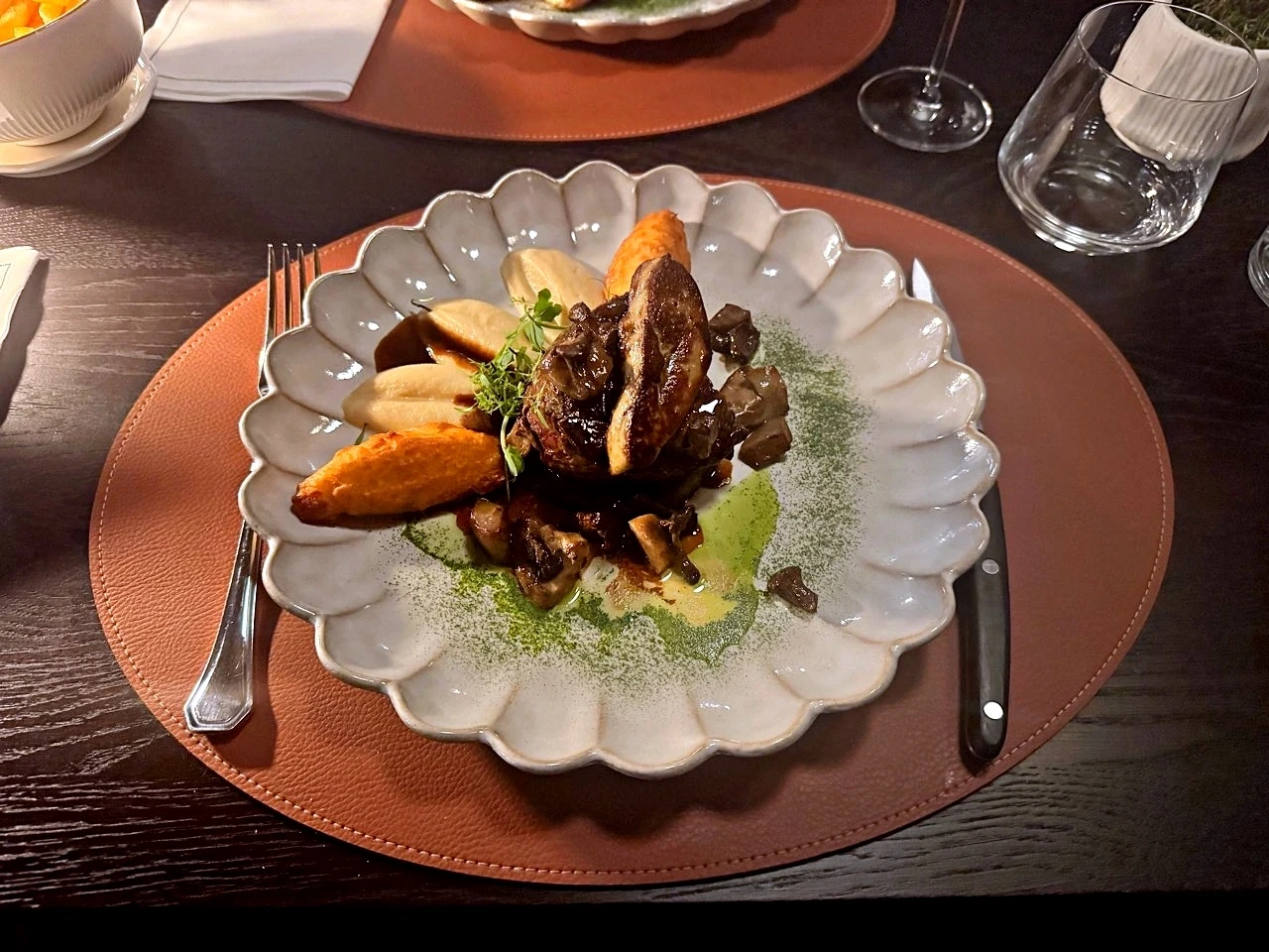 Solomillo de ternera con suplemento de foie gras