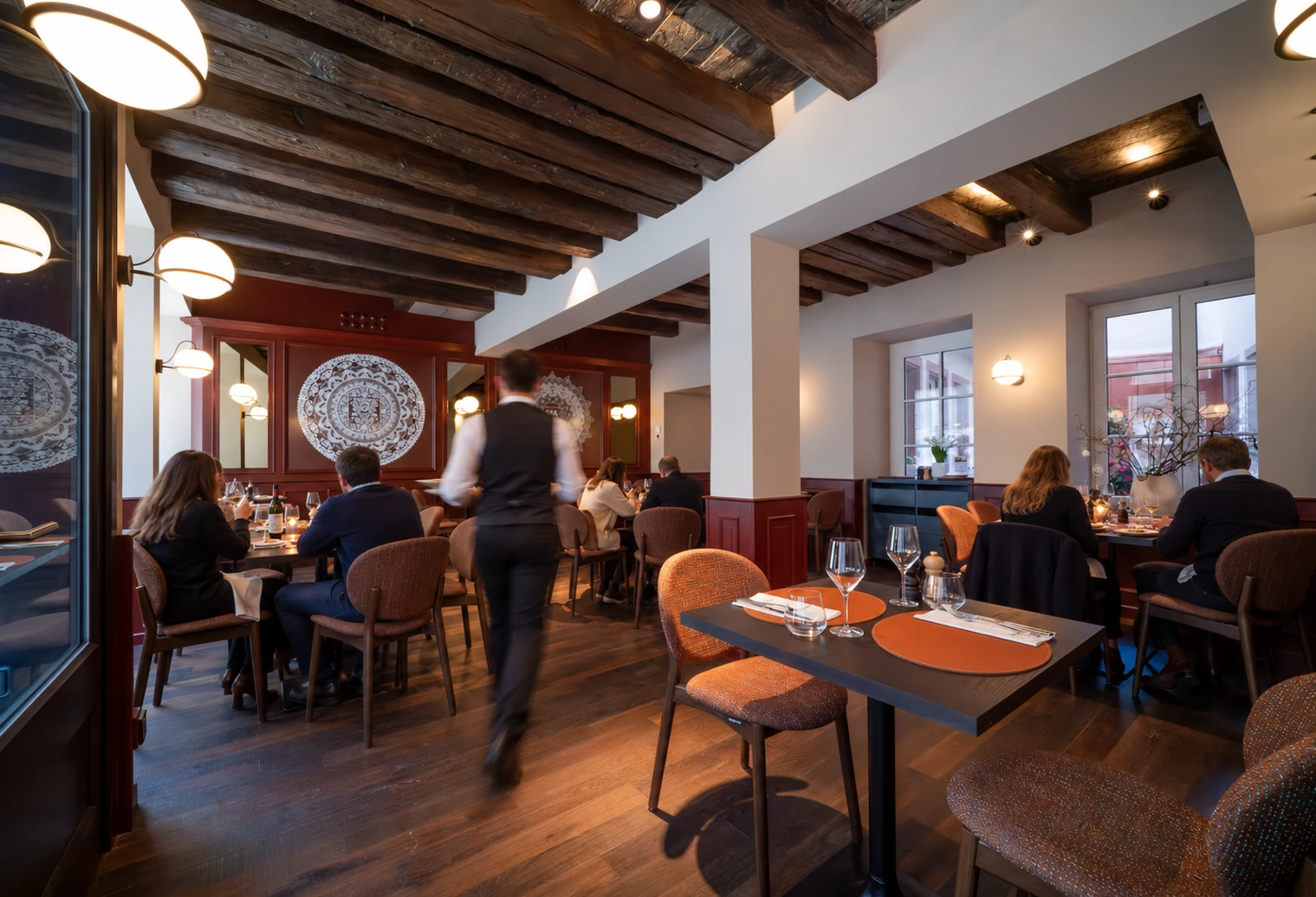 La salle du restaurant