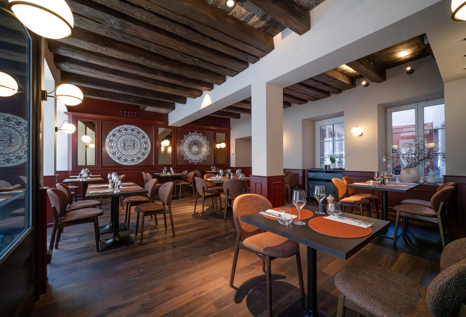 La salle du restaurant